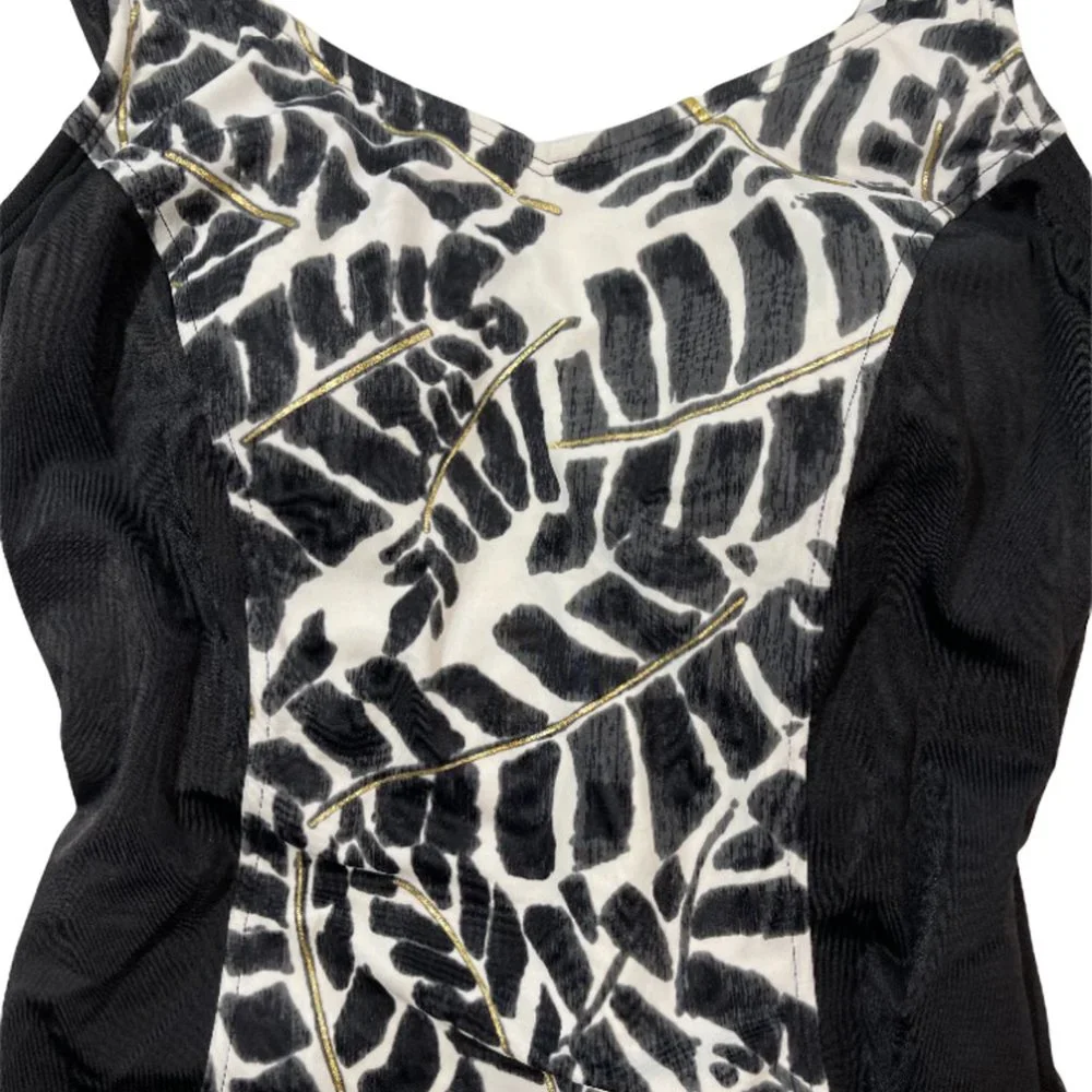 Amoena Women's Kiruna FB One-Piece Swimsuit Style# 61405, Size: 10 - NWT - Picture 4 of 6